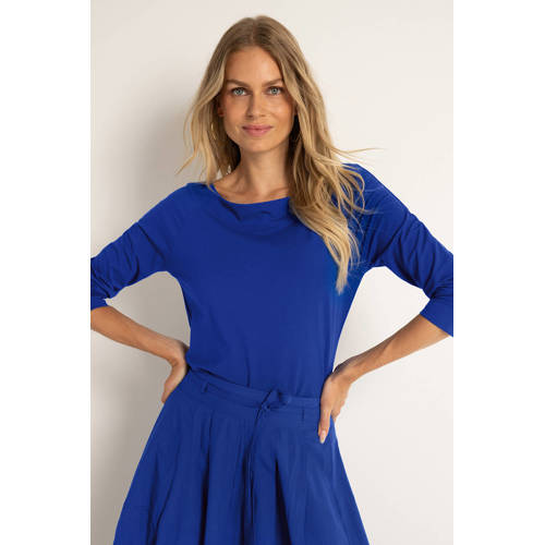 Claudia Sträter top blauw afbeelding