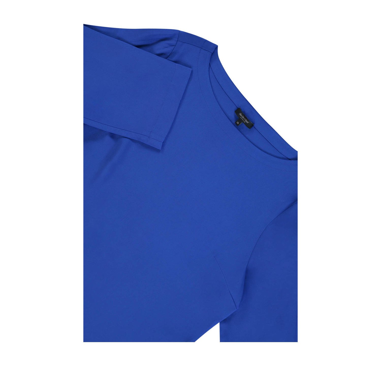 Claudia Sträter top blauw
