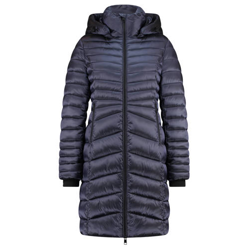 Maura by Claudia Strater gewatteerde jas quilted donkerblauw afbeelding