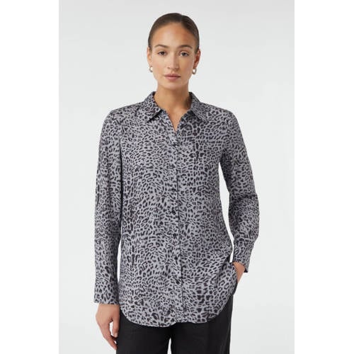 comma blouse grijs afbeelding