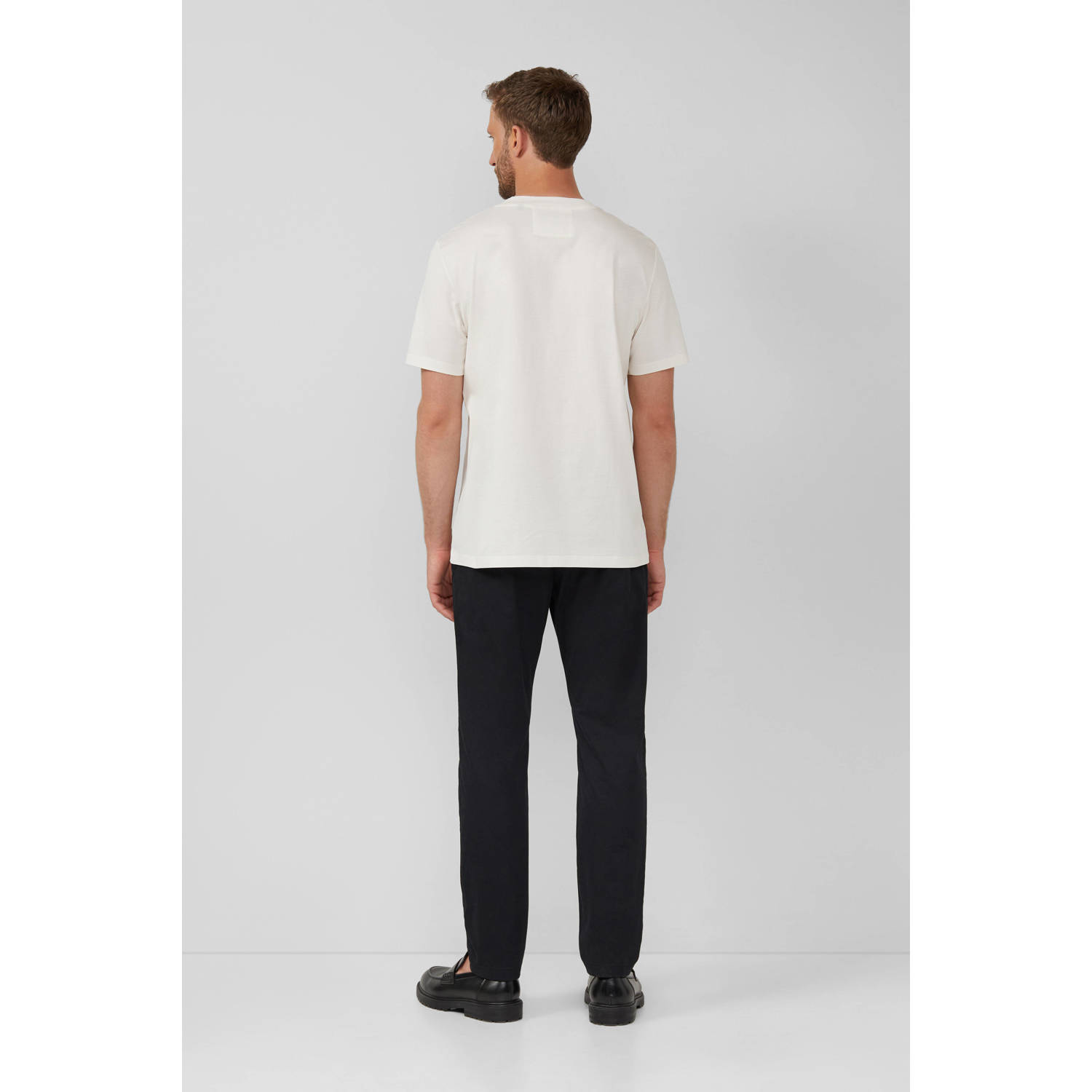s.Oliver BLACK LABEL regular T-shirt wit