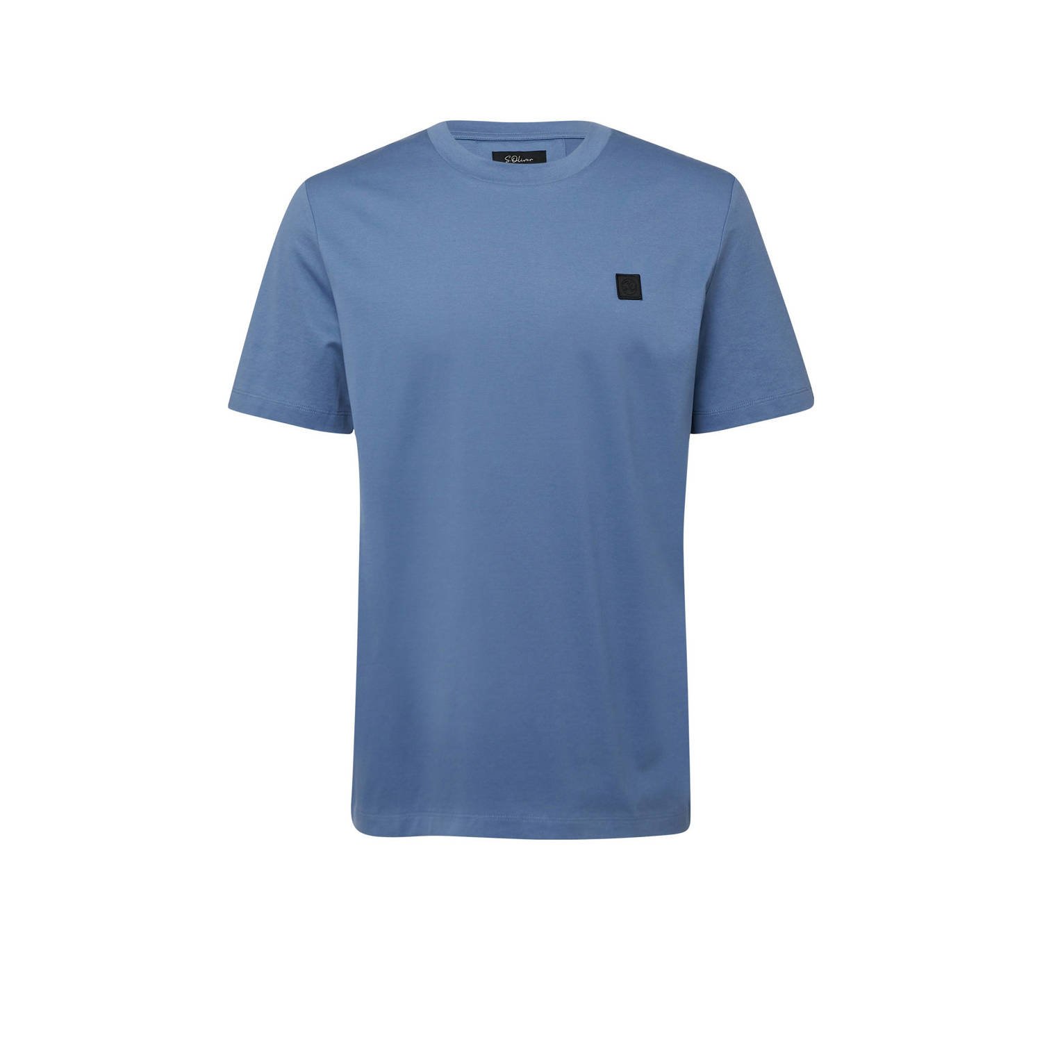 S.Oliver BLACK LABEL regular T-shirt blauw