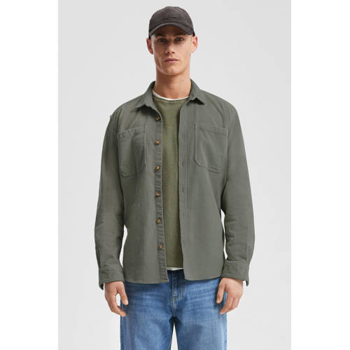 QS overshirt donkergroen afbeelding