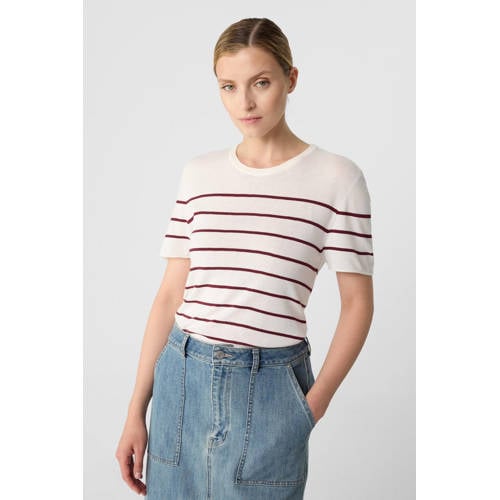 comma casual identity top ecru afbeelding