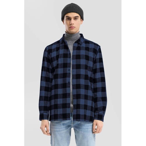 QS casual overhemd turquoise afbeelding