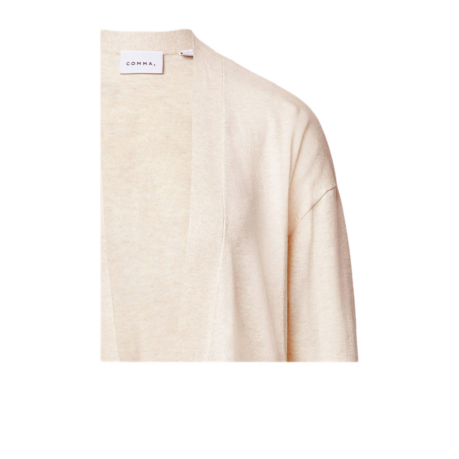 comma wikkelvest vest ecru