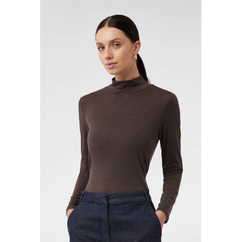 comma top met wol bruin afbeelding