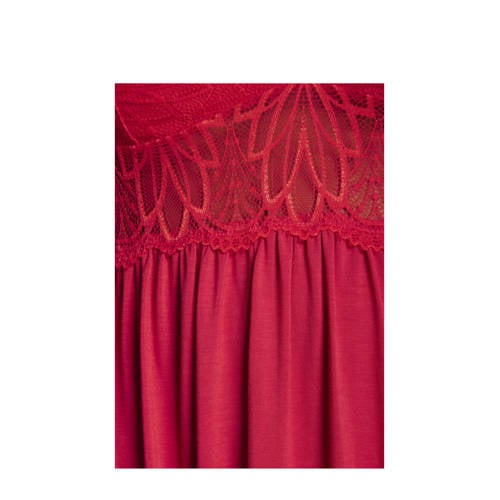 Lascana slipdress rood afbeelding