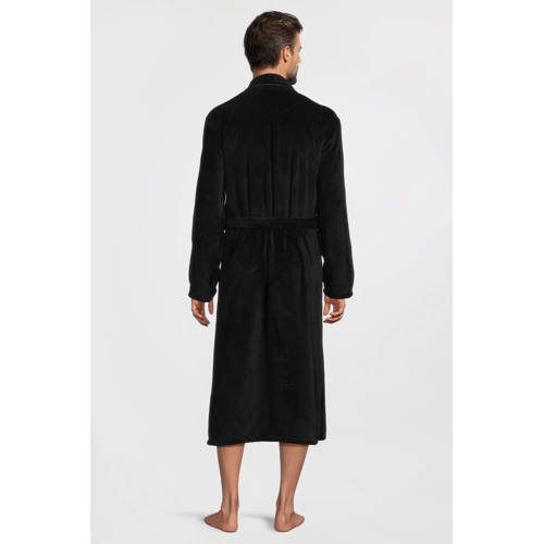 ten Cate fleece badjas zwart afbeelding