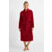 ten Cate fleece badjas rood