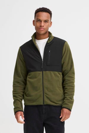 fleece fleecevest groen