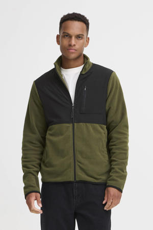 fleece fleecevest groen