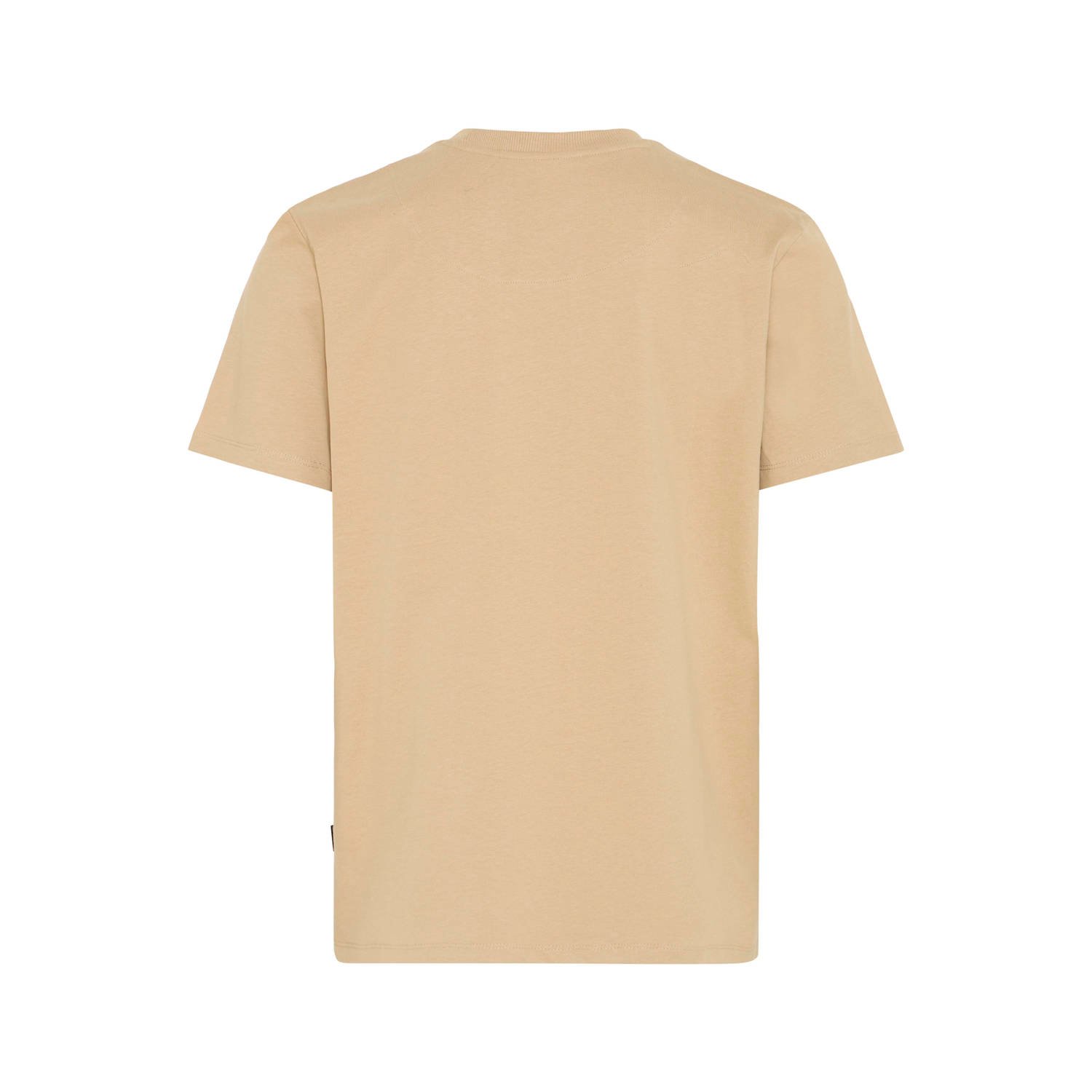 Blend regular T-shirt beige