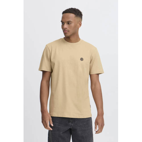 Blend regular T-shirt beige afbeelding