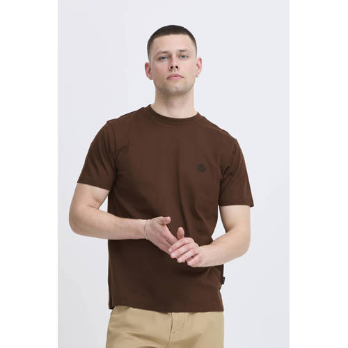 Blend regular T-shirt donkerbruin afbeelding