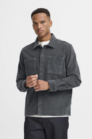overshirt grijsblauw