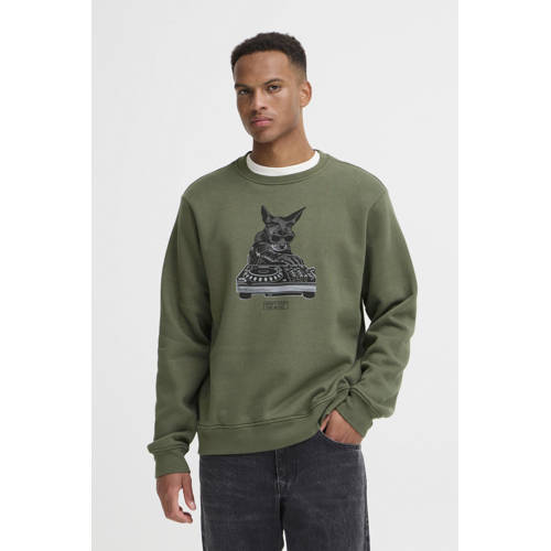 Blend sweater groen afbeelding
