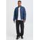 Blend gewatteerde jas blauw
