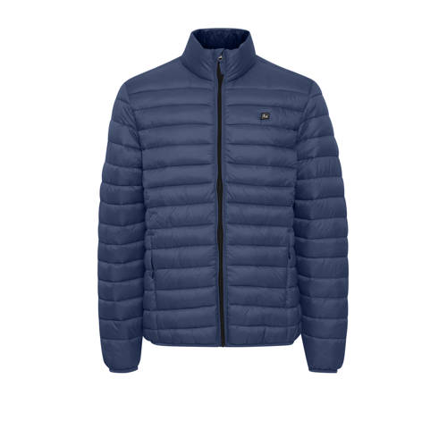 Blend gewatteerde jas blauw afbeelding