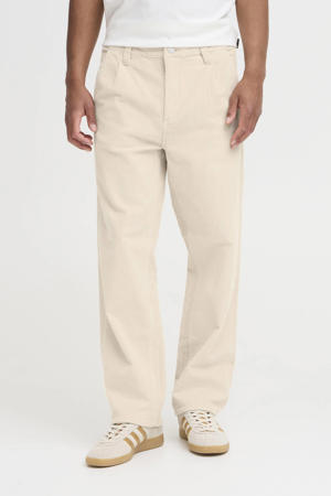 BHMILES corduroy loose casual broek ecru