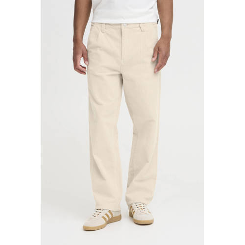 Blend BHMILES corduroy loose casual broek ecru afbeelding