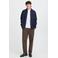 Blend regular casual overhemd donkerblauw