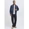 Blend regular casual overhemd blauw