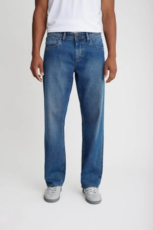 BHFLAKE loose fit straight leg jeans denim middle blue