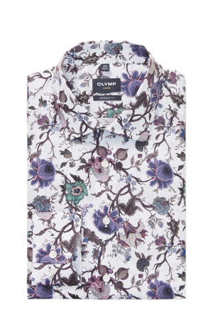 getailleerd casual overhemd wit