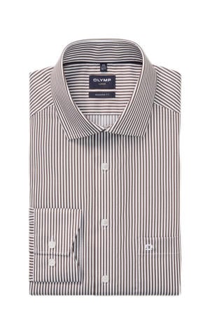 getailleerd casual overhemd bruin