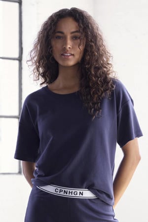 pyjamatop donkerblauw