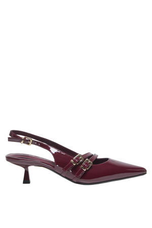 ONLCoco lak slingback pumps bordeaux
