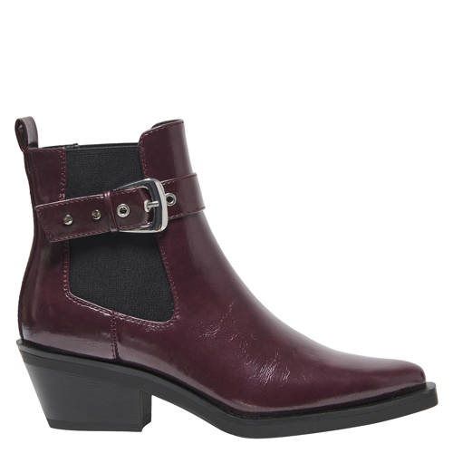 ONLY ONLAmie lak cowboylaarzen bordeaux afbeelding
