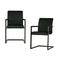 WOOOD WOOOD Bas Eetkamerstoelen - Pu - Antraciet - Set van 2
