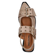 thumbnail: Nelson slingback loafers taupe