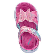 thumbnail: Skechers sandalen met lichtgevende vlinder roze
