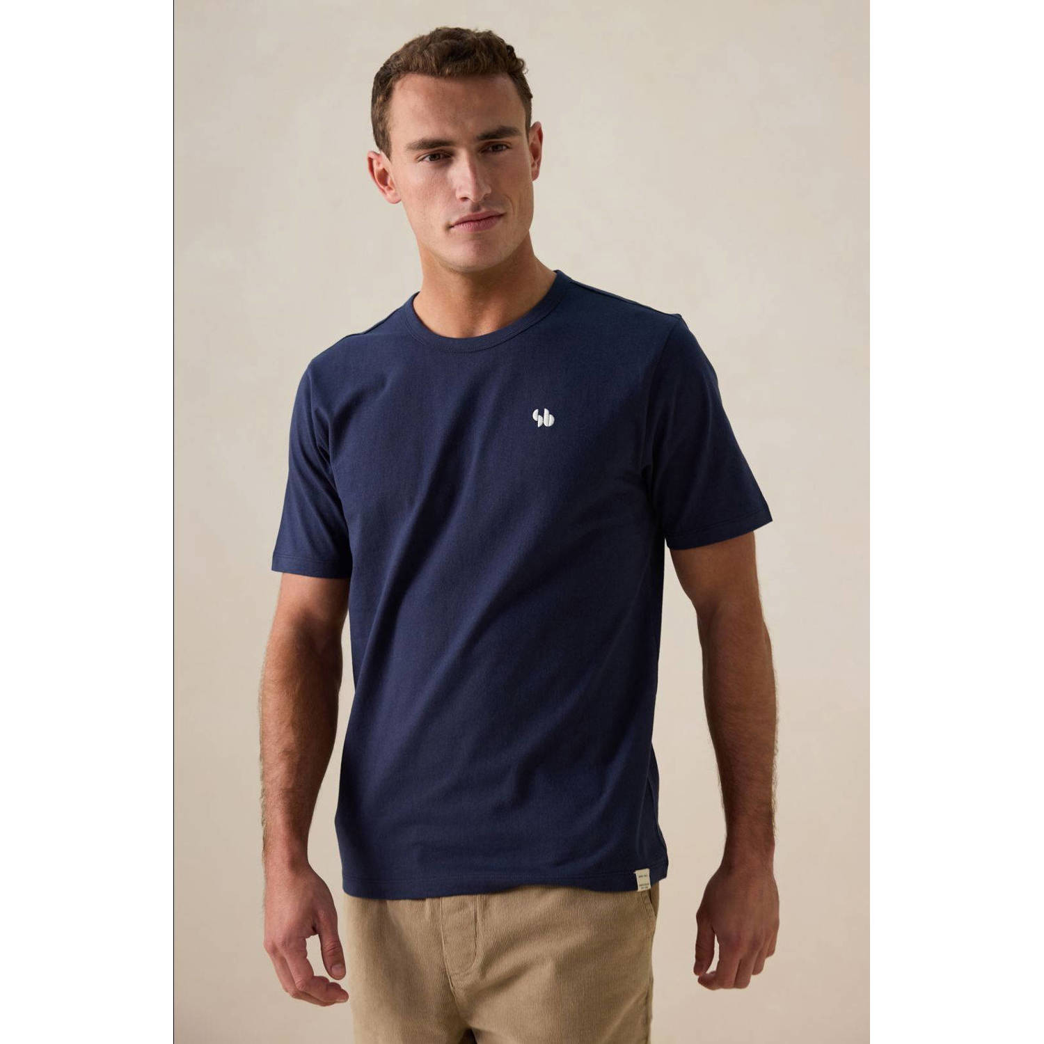 Sissy-Boy regular T-shirt donkerblauw