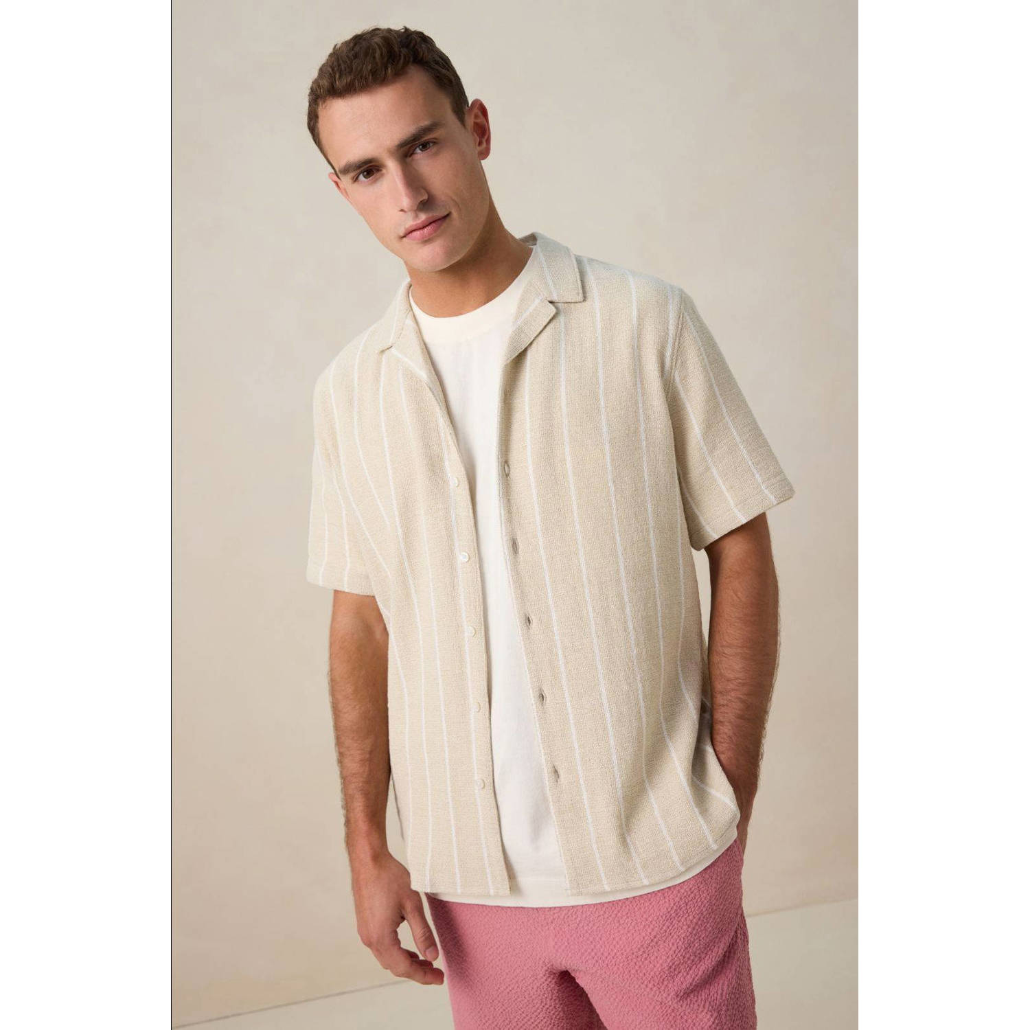 Sissy-Boy casual overhemd beige