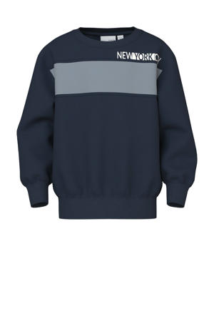 sweater donkerblauw