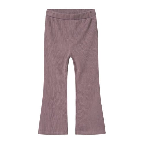 NAME IT MINI wide leg legging paars afbeelding
