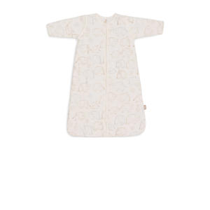 baby slaapzak met afritsbare mouw Elephant Tales ecru/beige