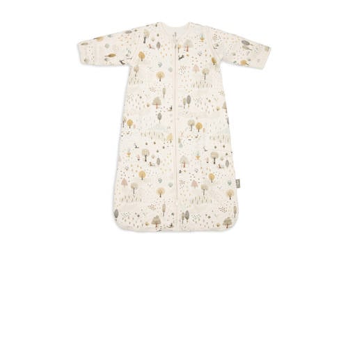 Jollein baby slaapzak met afritsbare mouw Tiny Park ecru afbeelding