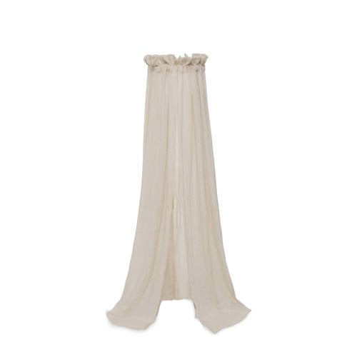 Jollein sluier Cosy Check Sand 155cm beige afbeelding