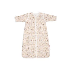 baby slaapzak met afritsbare mouw Flower Fairies beige/roze
