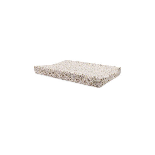 Jollein jersey aankleedkussenhoes Flower Fairies beige/roze afbeelding