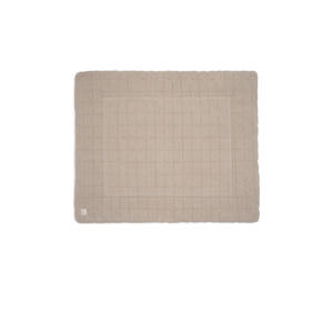 vierkant boxkleed Teddy Warm Sand lichtbruin