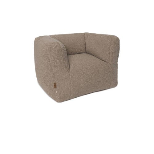 Jollein teddy kinderfauteuil Warm Sand lichtbruin afbeelding