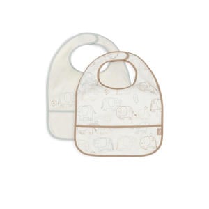 waterproof slab Elephant Tales - ecru/beige (set van 2)