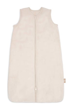 mouwloze baby slaapzak Velvet Oatmeal beige