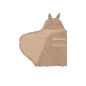 Wikkeldeken Miffy Jacquard Teddy Biscuit